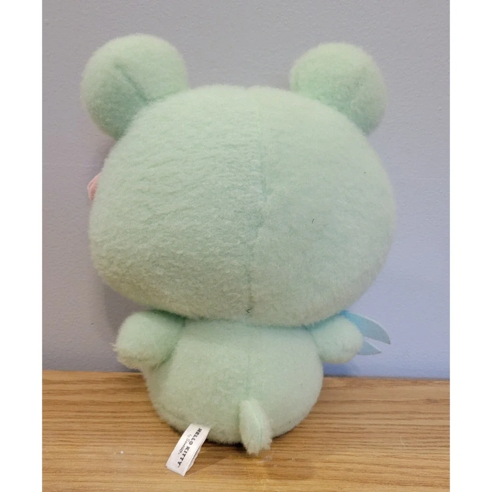 Sanrio Round 1 Exclusive Hello Kitty Green Frog Kigurumi Plush 11 Inch Large
